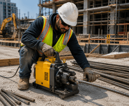 Rebar bender replacement component